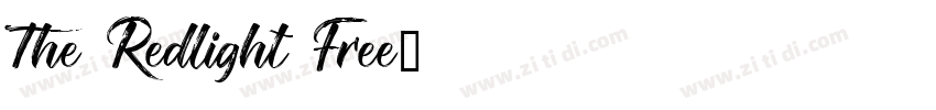 The Redlight Free字体转换